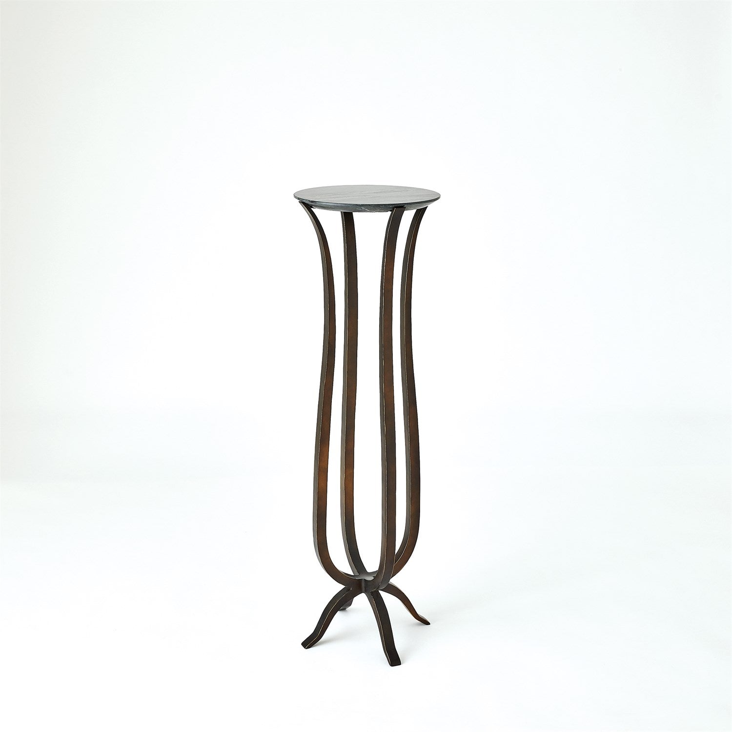 Global Views Chorda Pedestal - Bronze