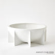 Global Views Matte White Nove Bowl