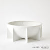 Global Views Matte White Nove Bowl