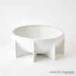 Global Views Matte White Nove Bowl