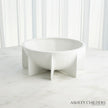 Global Views Matte White Nove Bowl