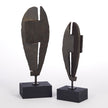 Global Views Bronze Iron Angel Sculpture