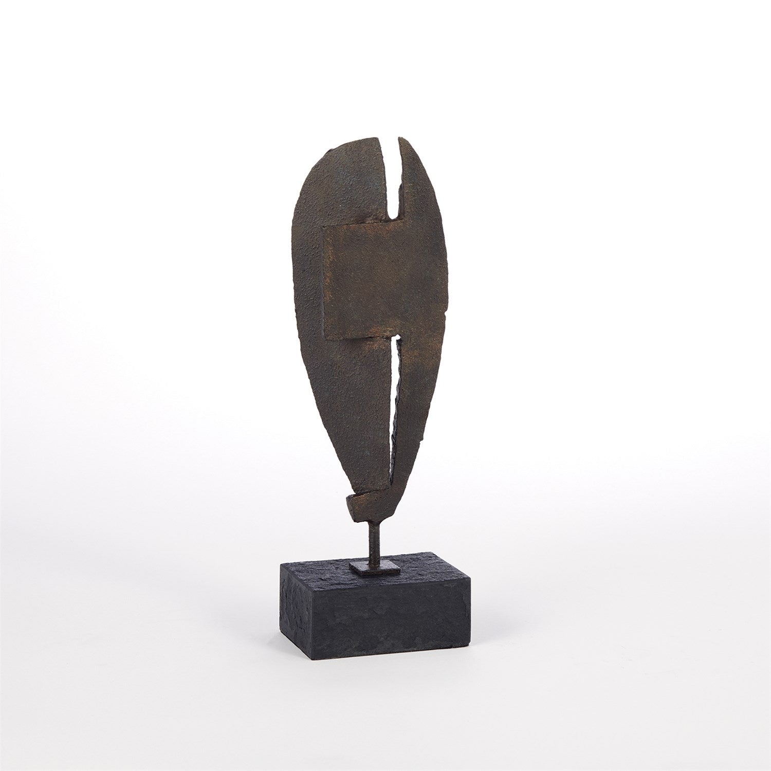 Global Views Bronze Iron Angel Sculpture