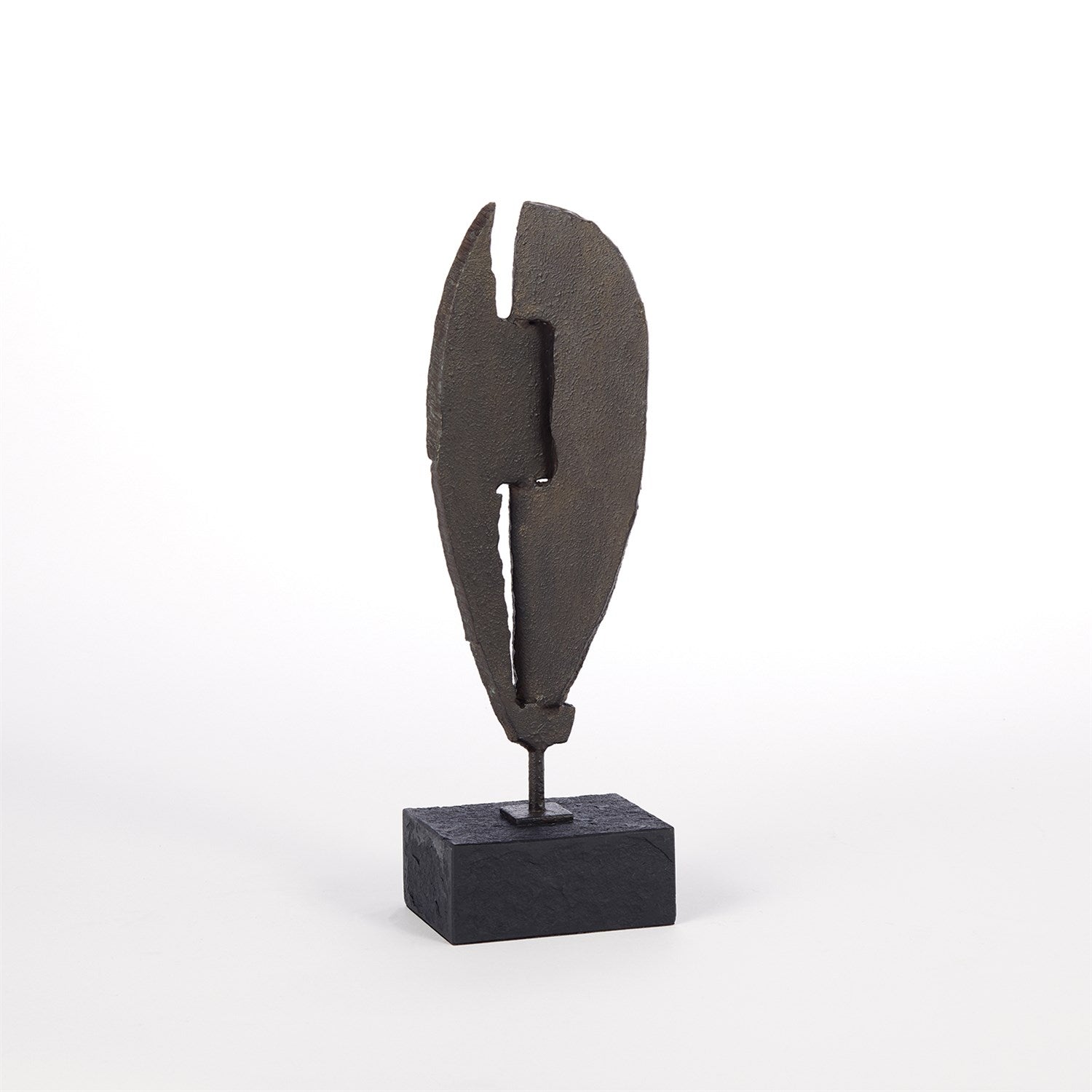 Global Views Bronze Iron Angel Sculpture