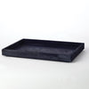Global Views Blue Hair-on-Hide Tray