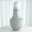 Global Views Lambs Ear Striped Flair Vase & Bowl
