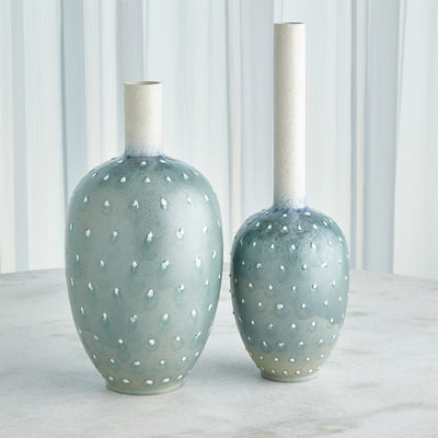 Global Views Lambs Ear Spotted Vase