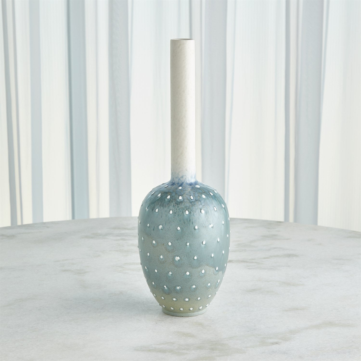 Global Views Lambs Ear Spotted Vase