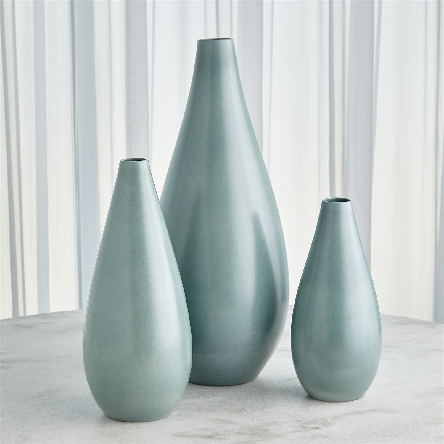 Global Views Lambs Ear Feathered Vase