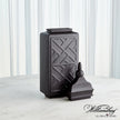 Global Views Matte Black Chinoiserie Jar Clearance