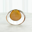 Global Views Amber Micro Bubble Vase