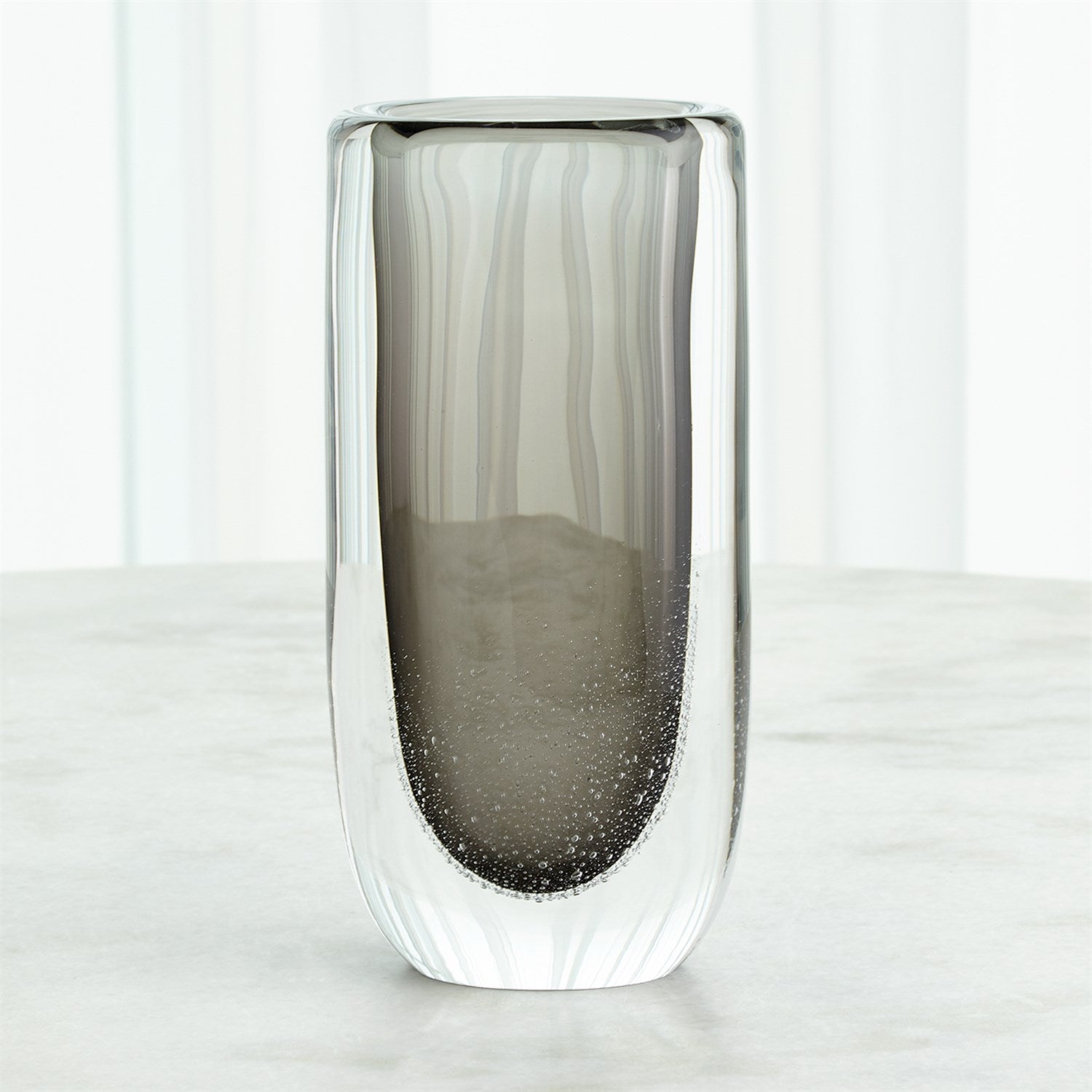 Global Views Grey Micro Bubble Vase