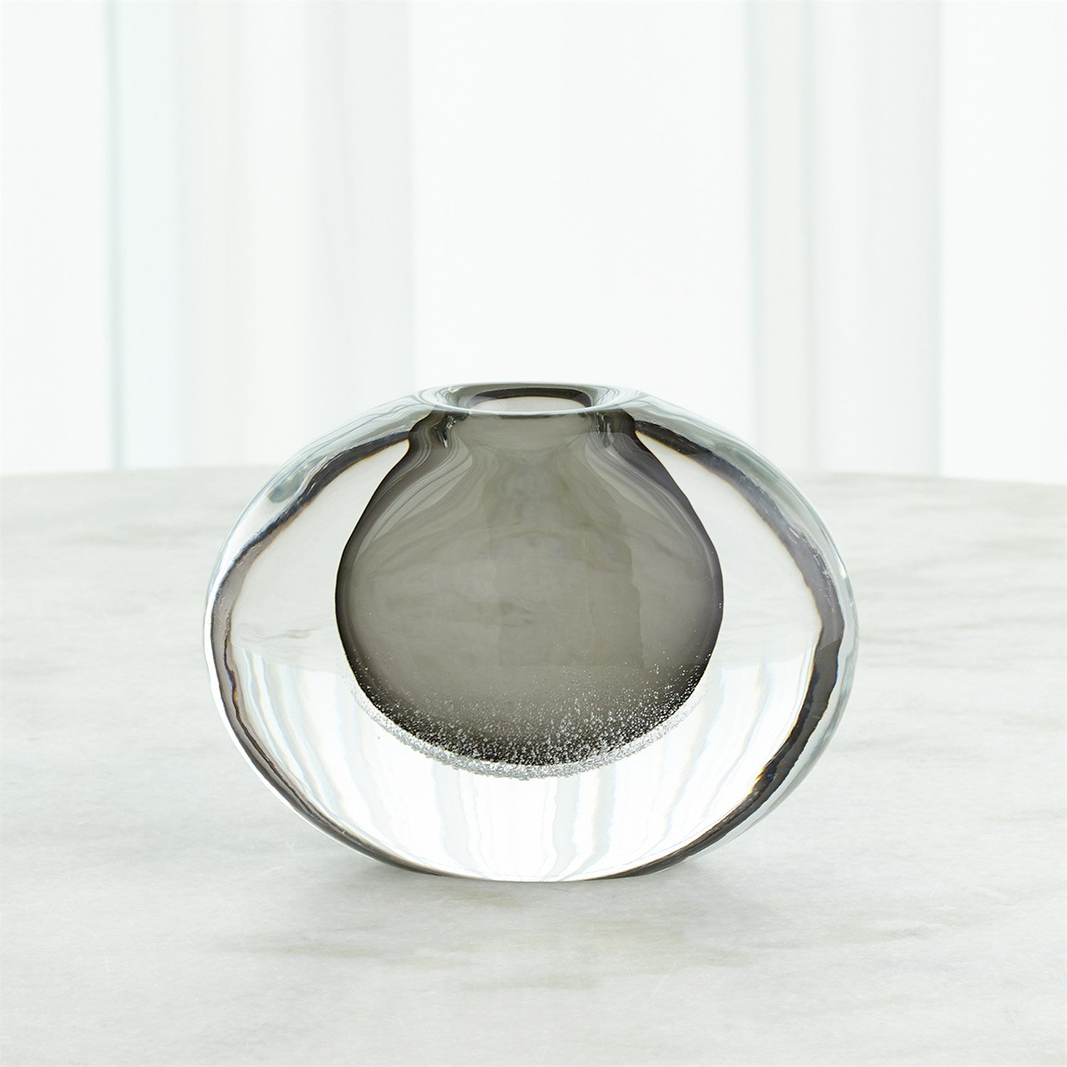 Global Views Grey Micro Bubble Vase