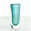 Global Views Azure Micro Bubble Vase