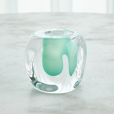 Global Views Wintergreen Square Vase