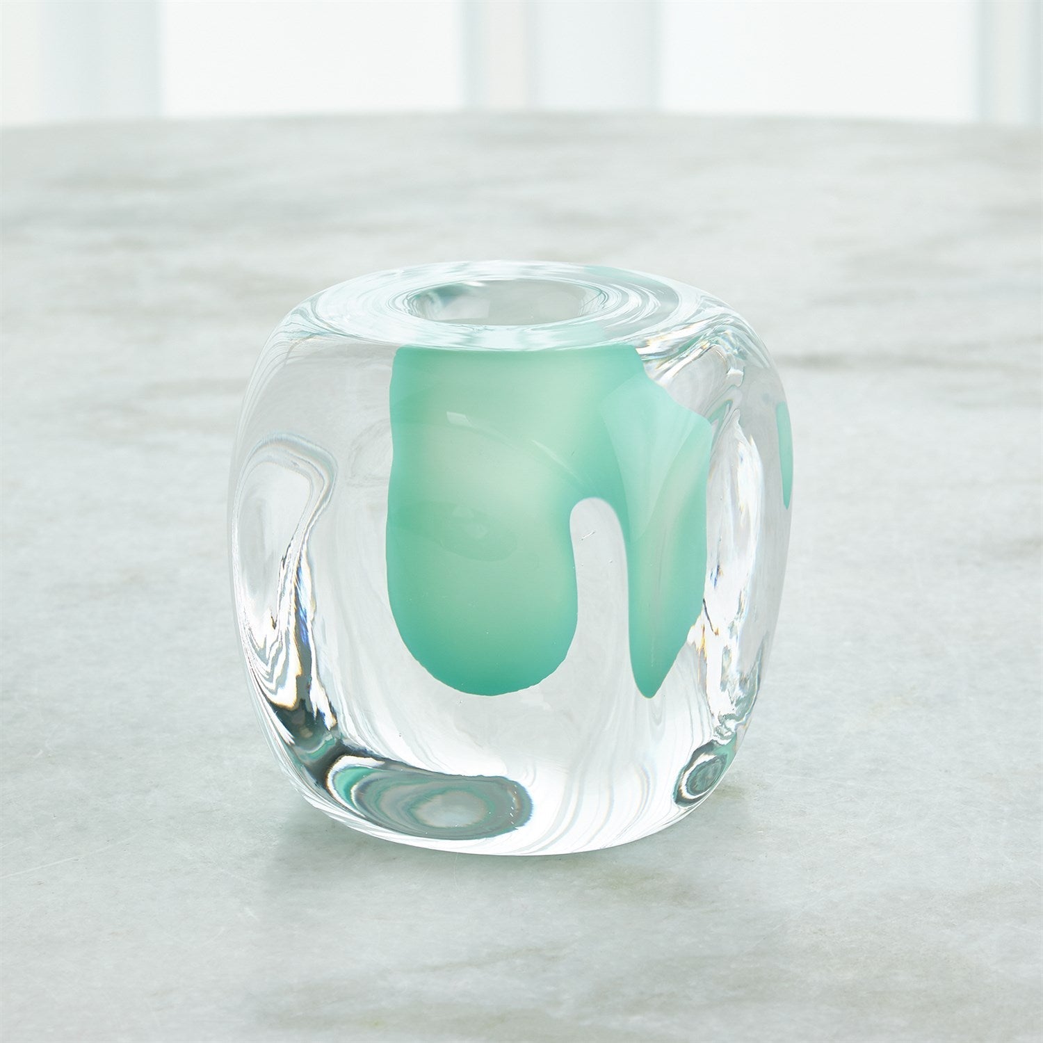 Global Views Wintergreen Square Vase