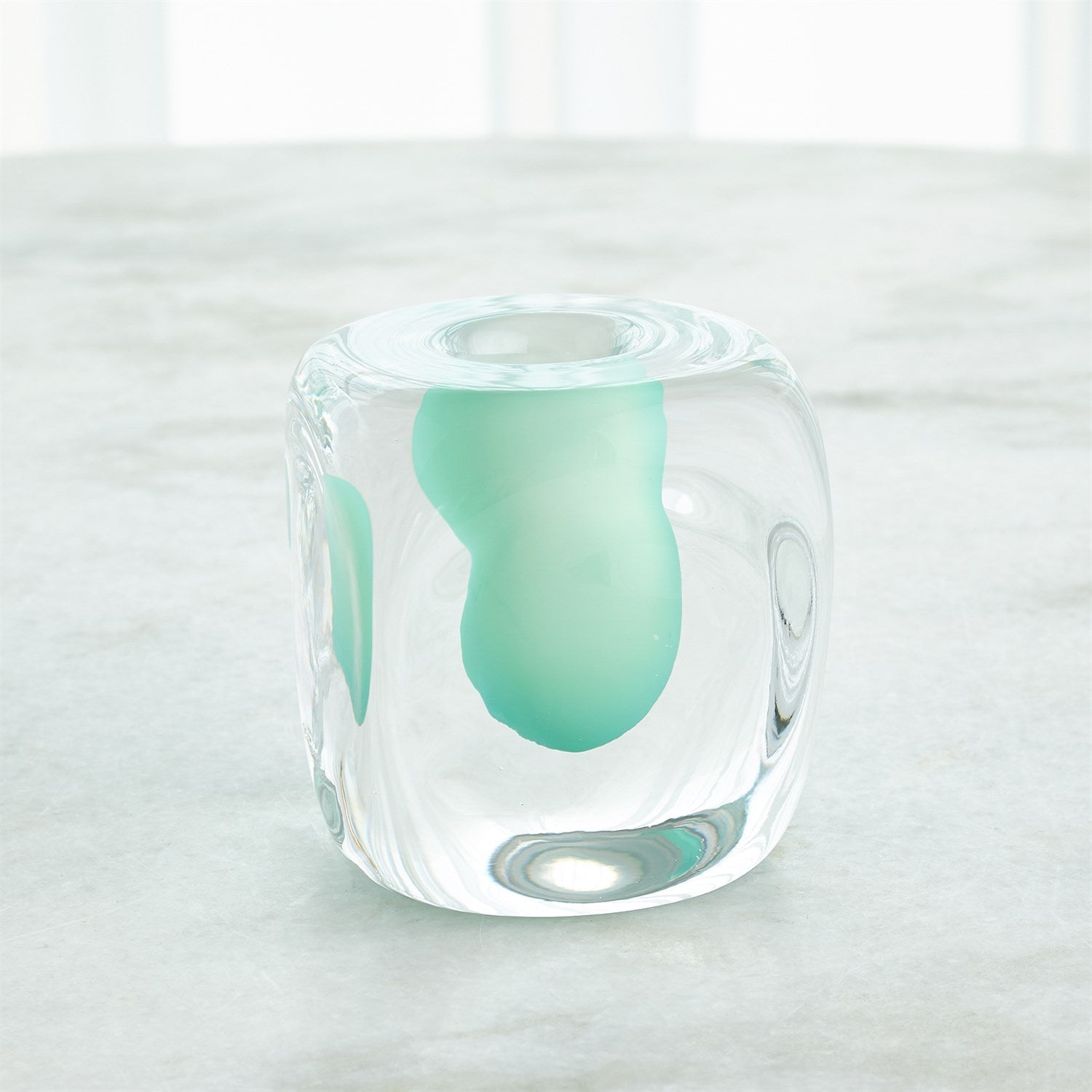 Global Views Wintergreen Square Vase