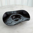 Global Views Black Wavy Edge Bowl