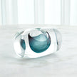 Global Views Clear Barrel Vase