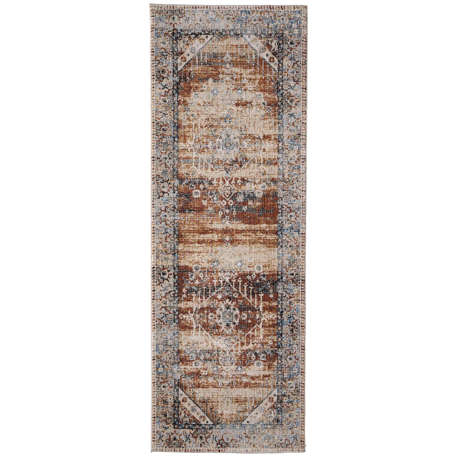 Feizy Melrose 39NZF Transitional Distressed Rug
