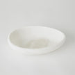 Global Views White Oblique Alabaster Bowl