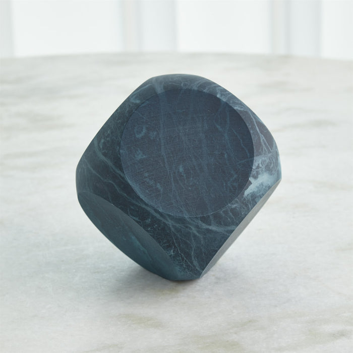 Global Views Square Alabaster Object