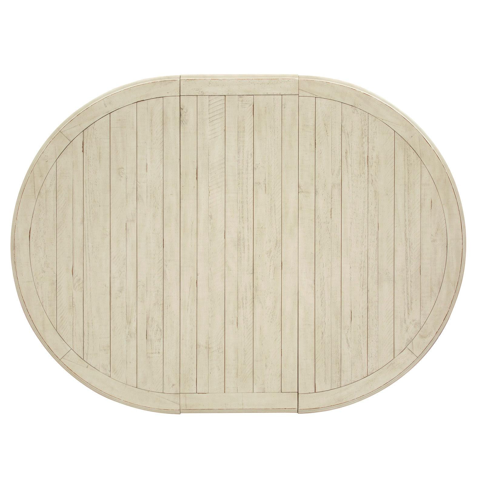 Magnussen Home Newport Alabaster Extendable Dining Table