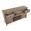 Magnussen Home Paxton Place Dovetail Grey Buffet