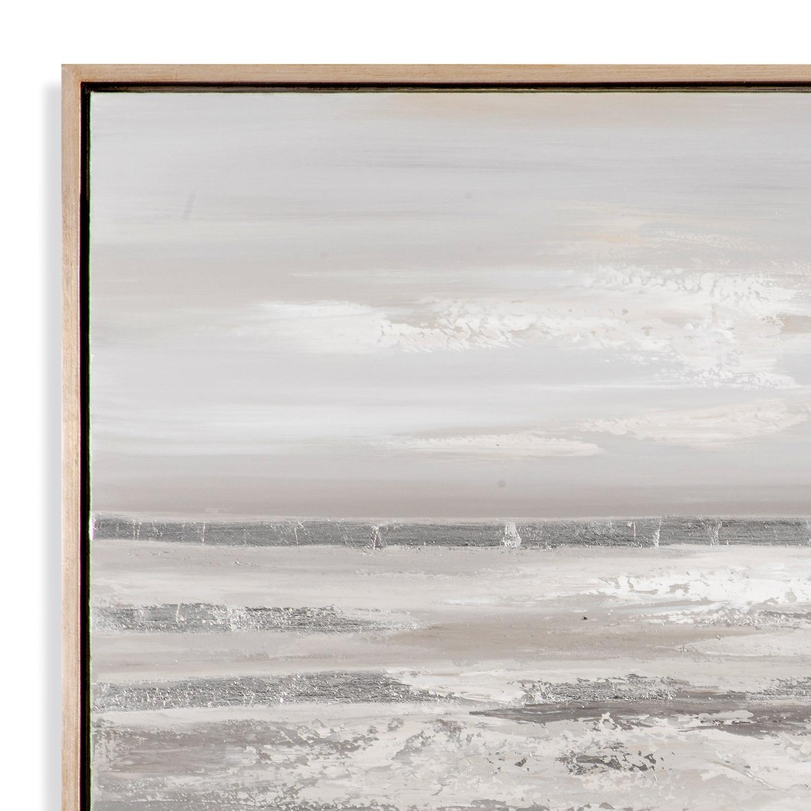 BMC Silver Landscape Framed Canvas
