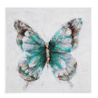BMC Metallic Butterflies Framed Canvas - Set of 4