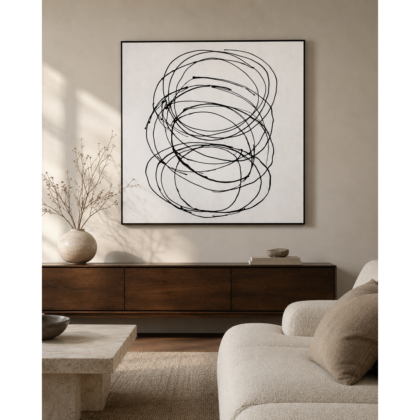 BMC Radii Framed Canvas