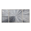 Bassett Mirror Cambric Framed Canvas - Set of 3