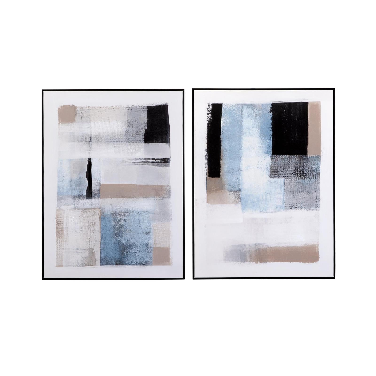 Bassett Mirror Celebrate Framed Canvas - Set of 2