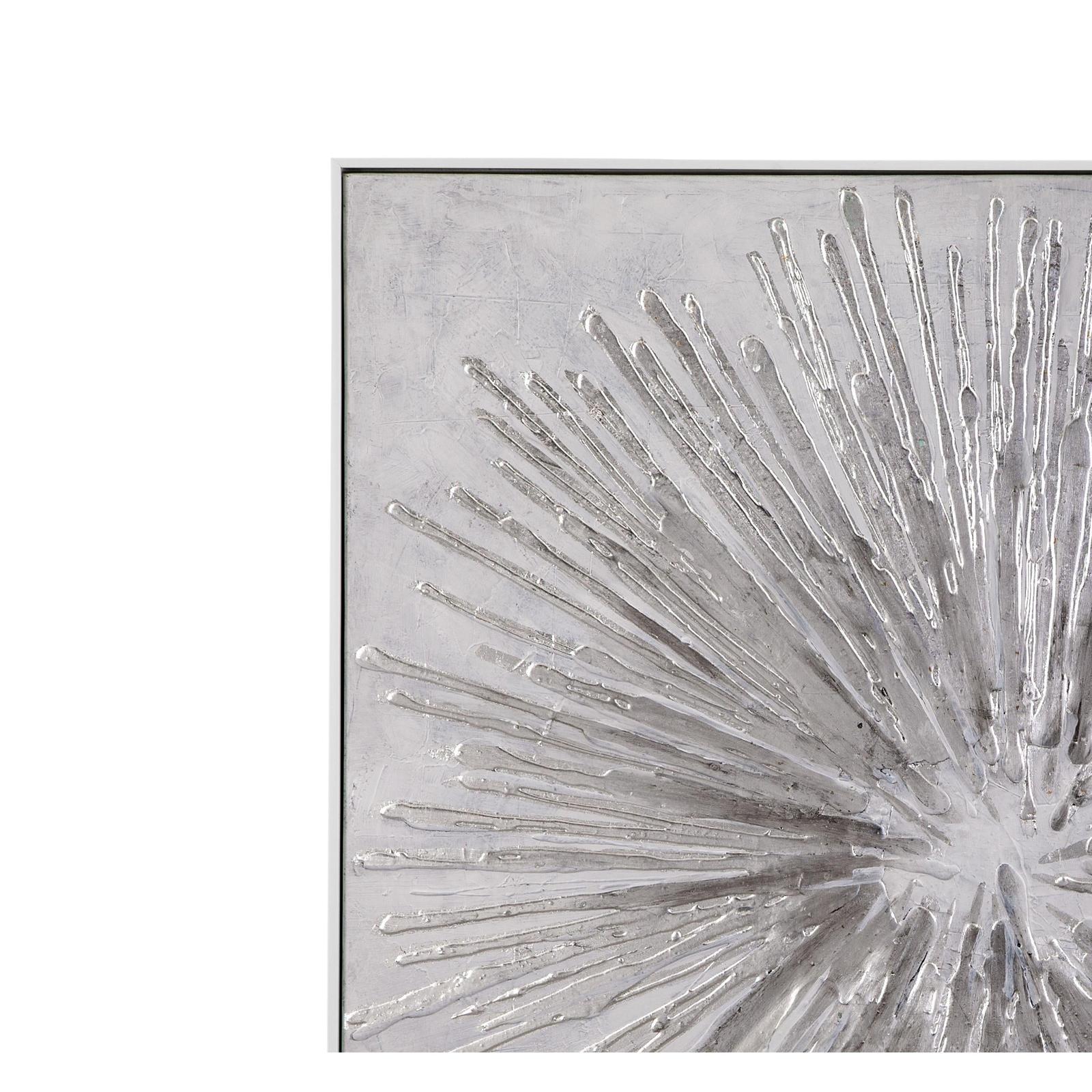 Bassett Mirror Energy Burst Framed Canvas