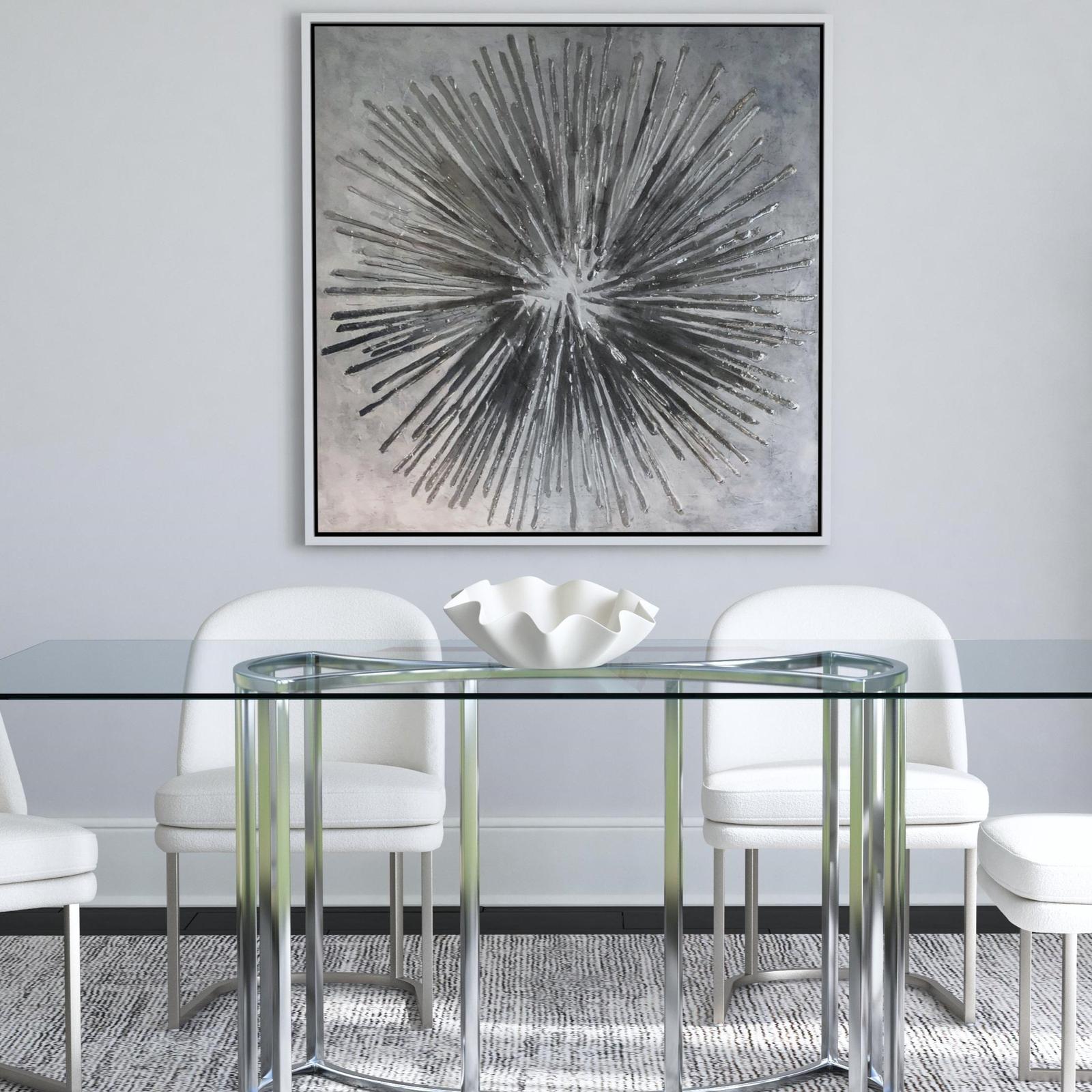 Bassett Mirror Energy Burst Framed Canvas