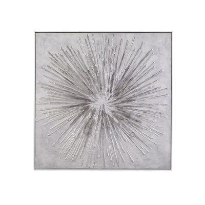 Bassett Mirror Energy Burst Framed Canvas