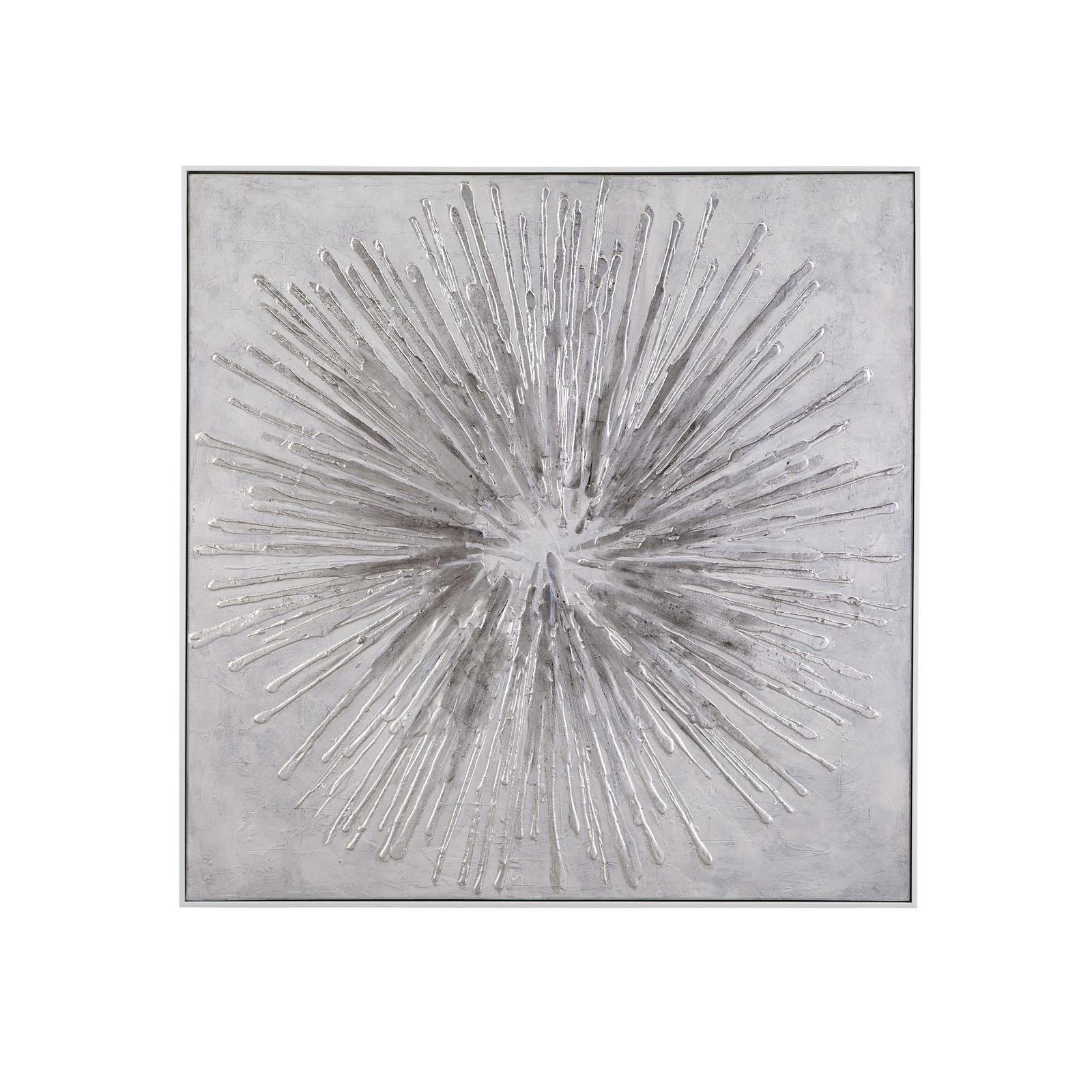 Bassett Mirror Energy Burst Framed Canvas