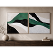 Bassett Mirror Illuminate Framed Canvas - Set of 2