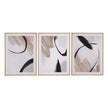 Bassett Mirror Eartha Framed Canvas - Set of 3