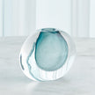 Global Views Azure Micro Bubble Vase