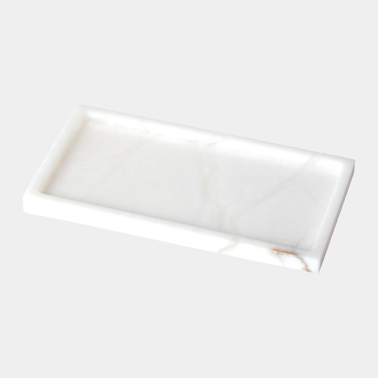 Global Views Alabaster Plateau Tray