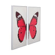 Bassett Mirror Butterfly Wings Framed Canvas - Set of 2