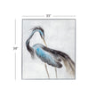 BMC Louisiana Heron Framed Canvas