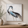 BMC Louisiana Heron Framed Canvas