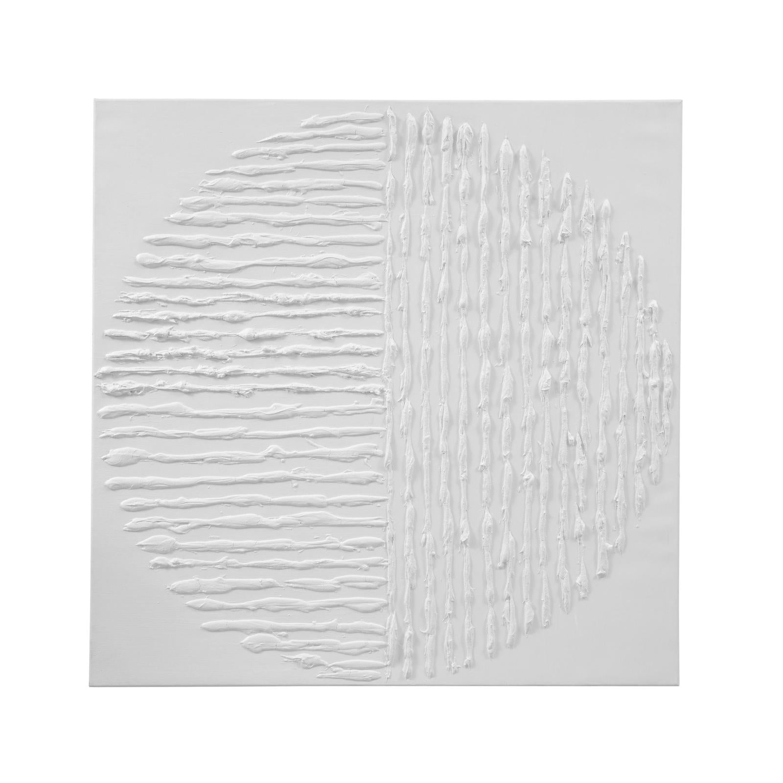 BMC Textured Circle Canvas Art