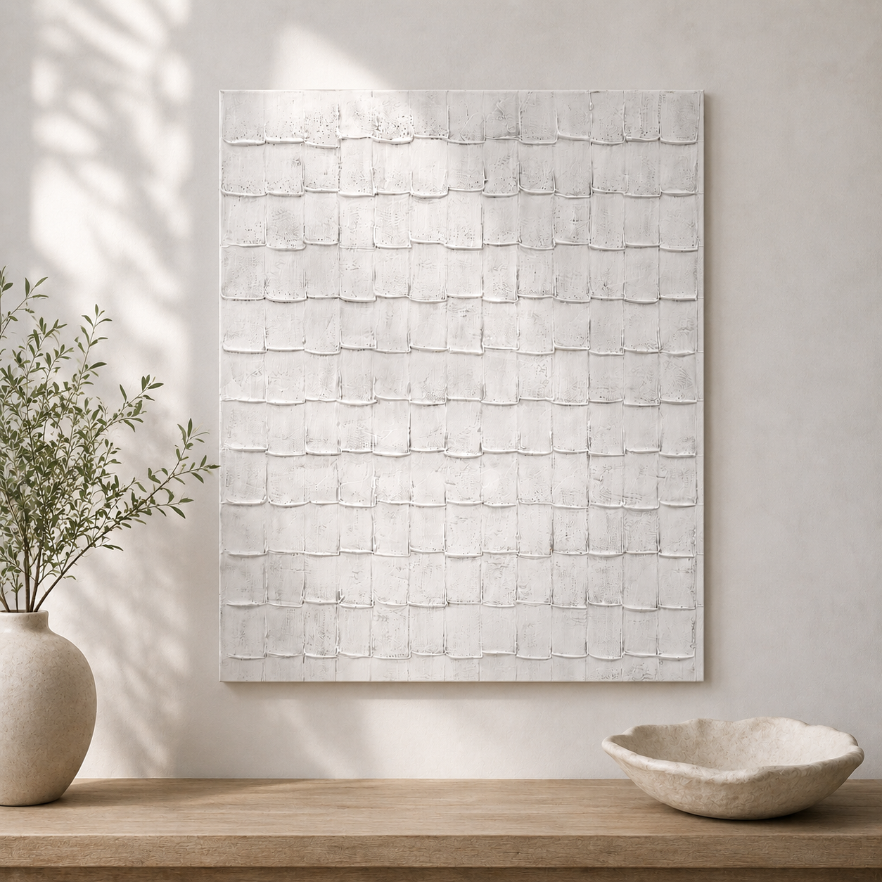 BMC Linear Marks Canvas Art