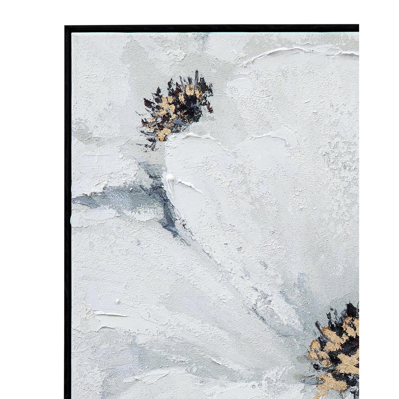 Bassett Mirror Dogwood Framed Canvas
