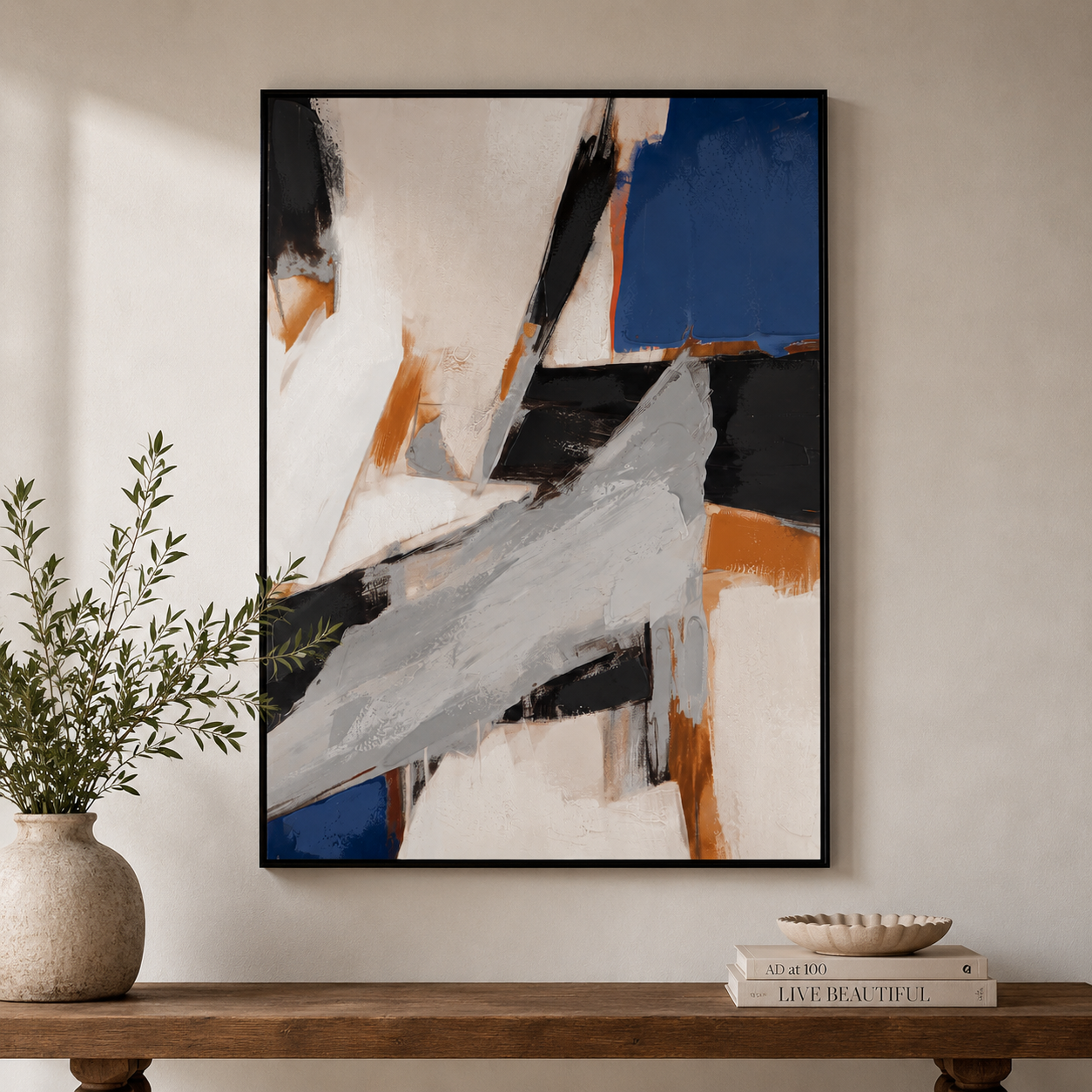 Bassett Mirror Denisa Framed Canvas
