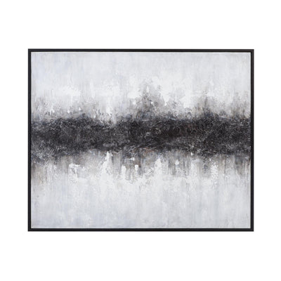 Bassett Mirror Divided Framed Canvas