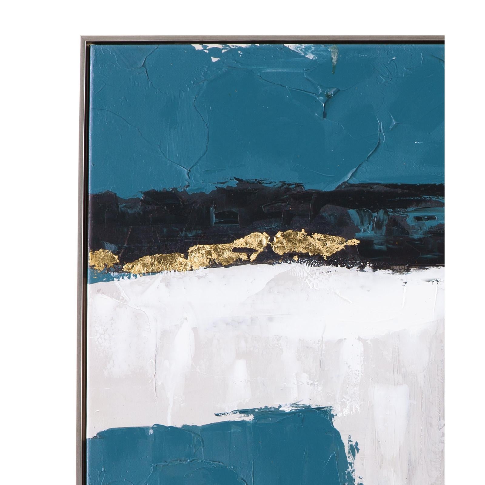Bassett Mirror Around About Framed Canvas